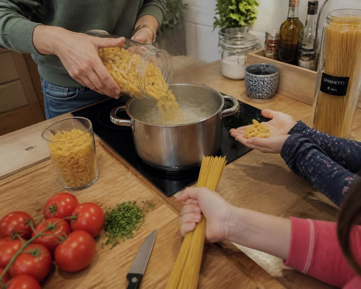 découvrez combien de grammes de pâtes prévoir par personne grâce à notre guide pratique pour un dosage parfait à chaque repas.