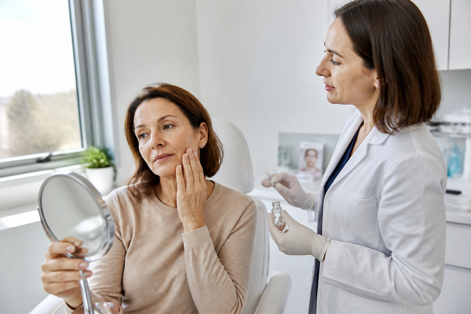 Acide hyaluronique pour le visage : effets, limites et précautions