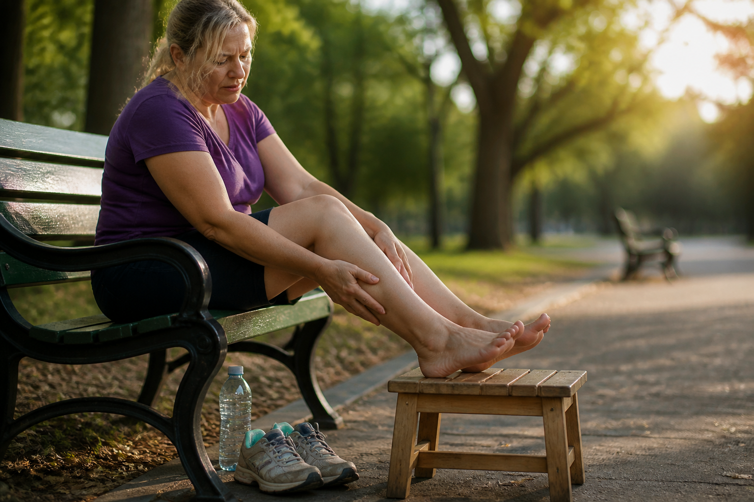 Jambes lourdes : causes possibles et gestes de prévention